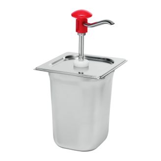 Dispensador Kalando GN1/6 con control mediante bot&oacute;n rojo - 3L