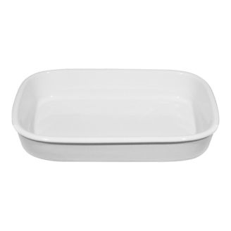 Saturnia Porzellan-Gratinform 19,0x12,0cm