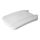 Contenedor de basura con tapa Denox blanco