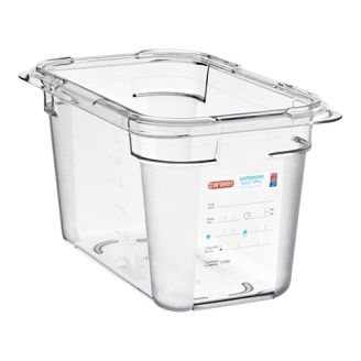 Araven 塑料美食容器 1/4 GN - 150 mm