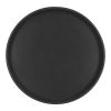 CaterChef Dienblad rond - zwart - &Oslash; 28 cm