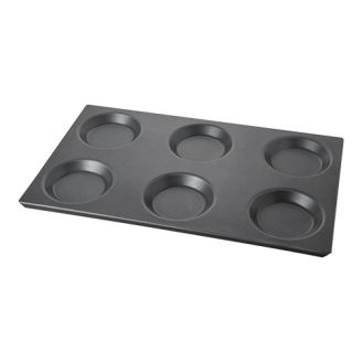 Bageplade 1/1GN (6x&Oslash;12,5cm)