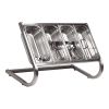 EMGA RVS buffet uitgifte garneerunit - 1 etage