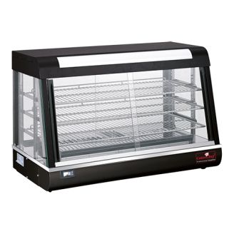 Caterchef varmevitrine sort 90 cm