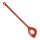 L&ouml;ffel mit Loch, rot 310 mm