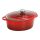 Patelnia żeliwna Sitram - 862328, owalna 280x220 mm. - 4 litry