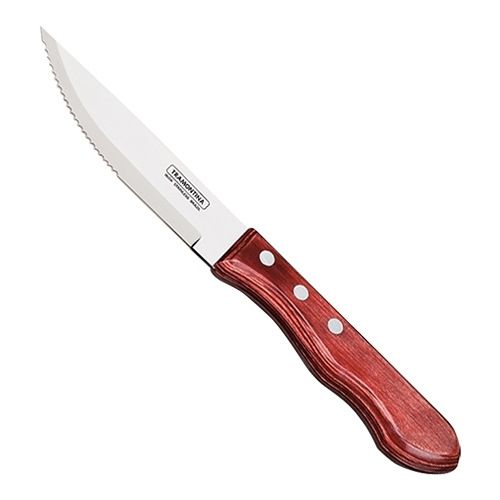 Tramontina bistro jumbo kniv Gaucho - buet h&aring;ndtag og mikrosavtakket