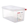Araven contenedor de pl&aacute;stico gastronorm 1/3 GN - 150 mm
