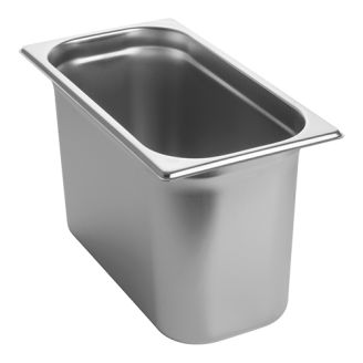 RVS gastronorm bak 1/3 GN - 200 mm