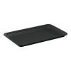 Waca schotel 190x300x20 mm Zwart