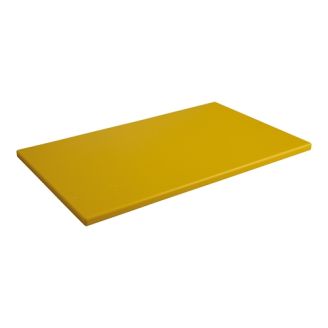 Sk&auml;rblad polyeten gul Basic 500x300 mm