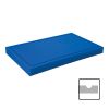 CaterChef Schneidmesser aus Polyethylen, blau, mit Nut, 500 x 300 x 40 mm