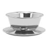Edelstahl Suppensch&uuml;ssel - &Oslash; 12 CM - 350 ML