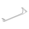 Modello a soffitto a cremagliera a sospensione in vetro in acciaio inox - 48 cm