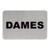 Textplatte K Damen