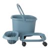 Moppespand plast med hjul 16 liter