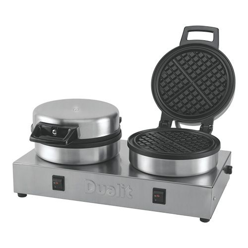 Dualit wafelbakapparaat - 2x &Oslash; 150 mm