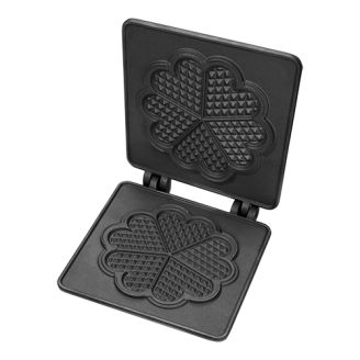 Placa de intercambio de gofres con forma de coraz&oacute;n de Neum&auml;rker para dispositivo de horneado m&uacute;ltiple