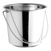 Spand rustfrit st&aring;l 18/8 10 liter