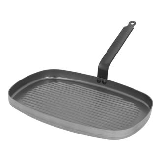 Grillpanna med handtag 380x260 mm