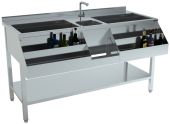 CombiSteel cocktail bar station 1600