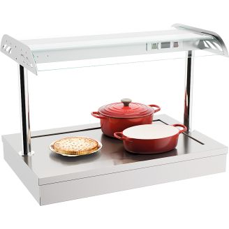 Combisteel drop-in warmhoudplaat 2/1