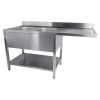 Combisteel 700 diskb&auml;nksbotten med urtag. Diskmaskin avtagbar 1600