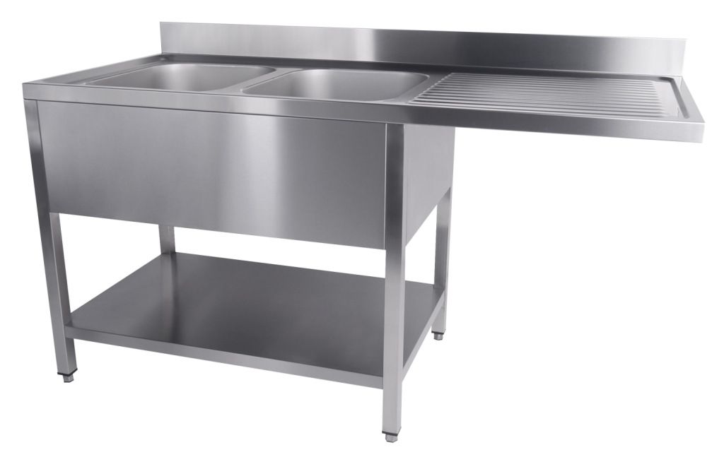 Combisteel 700 diskb&auml;nksbotten med urtag. Diskmaskin avtagbar 1600