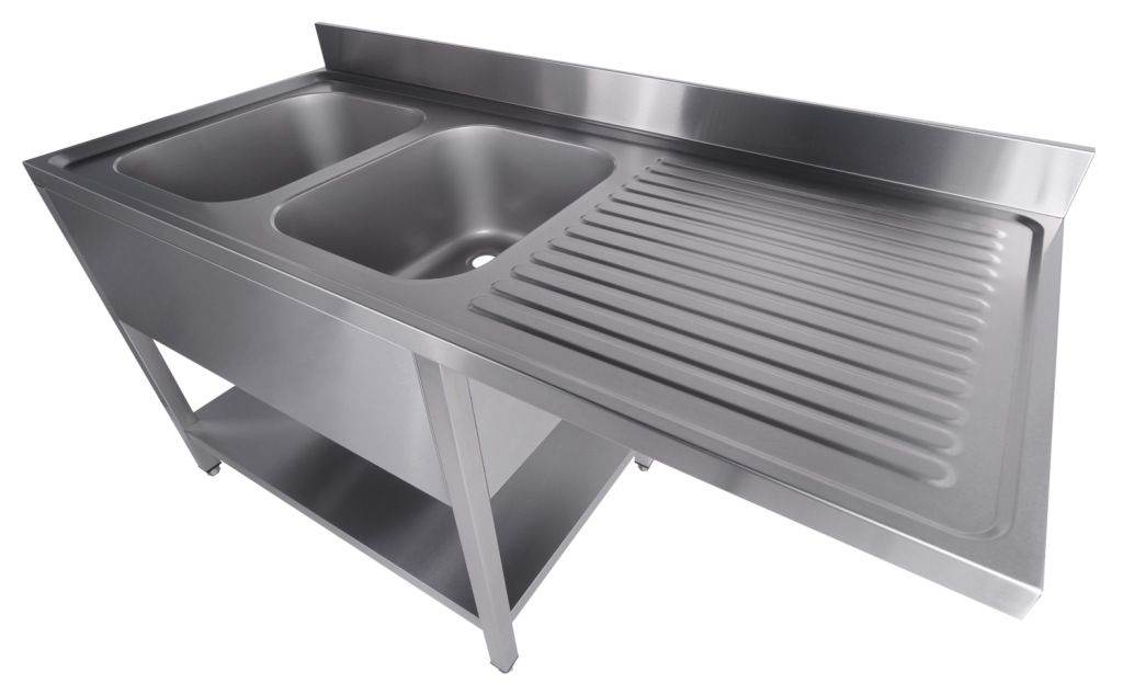 Combisteel 700 diskb&auml;nksbotten med urtag. Diskmaskin avtagbar 1600