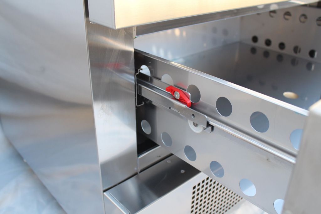 Combisteel Koel/vrieswerkbank, 2 laden 4x 1/1gn