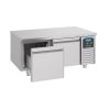 Bancada de trabalho refrigerada Combisteel, 600 de altura, 2 gavetas