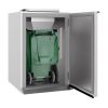 Refroidisseur de d&eacute;chets Combisteel en acier inoxydable 1x 240l