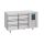 Banco da lavoro refrigerato Combisteel 700 6 cassetti Linea Energy