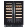 Combisteel Vink&oslash;leskab 2 d&oslash;re 100L Dual Zone
