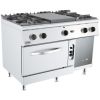 Combisteel Base 700 Komfur Komfur 4 Br. Gas ovn