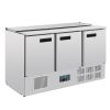 Saladette inox polaire - G607 - 3 portes