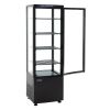 Polar display koelvitrine Zwart - 235 liter - DP289