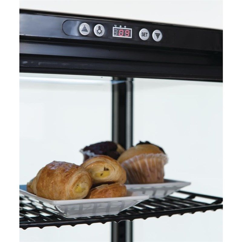 Polar display koelvitrine Zwart - 235 liter - DP289