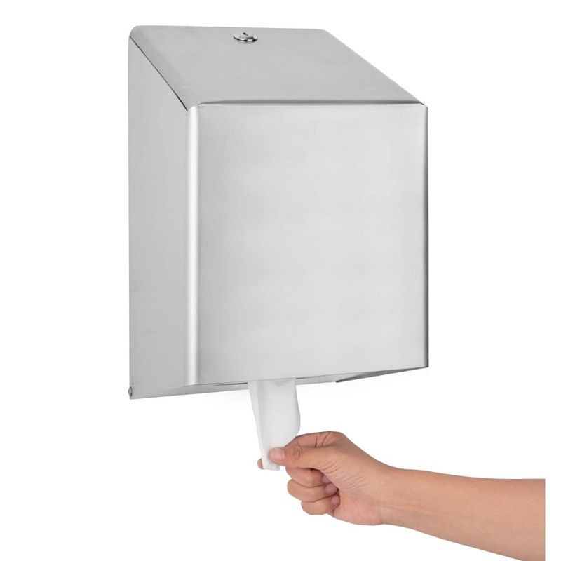 Dispensador de alimentaci&oacute;n central de acero inoxidable Jantex GJ030