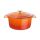 Vogue ronde braadpan oranje, 4ltr - 23,5cm