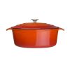 Vogue ovale braadpan oranje 6 liter