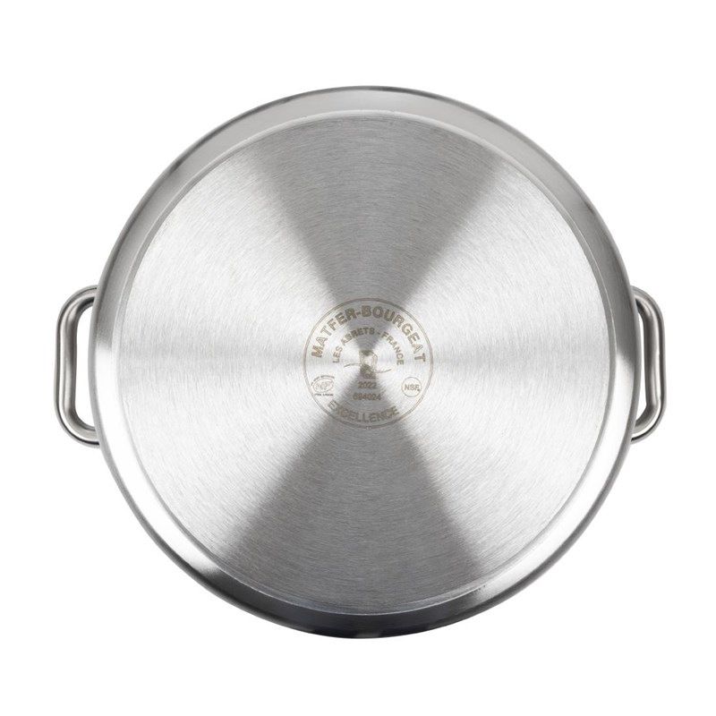 Bourgeat gryde i rustfrit st&aring;l 24cm 10,8L