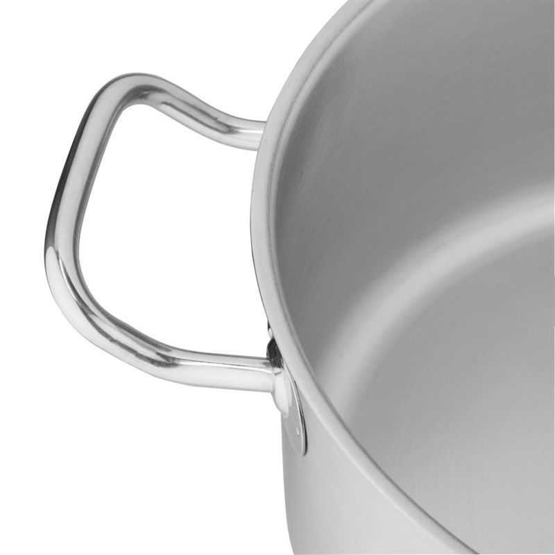 Vogue RVS kookpan laag model 28cm
