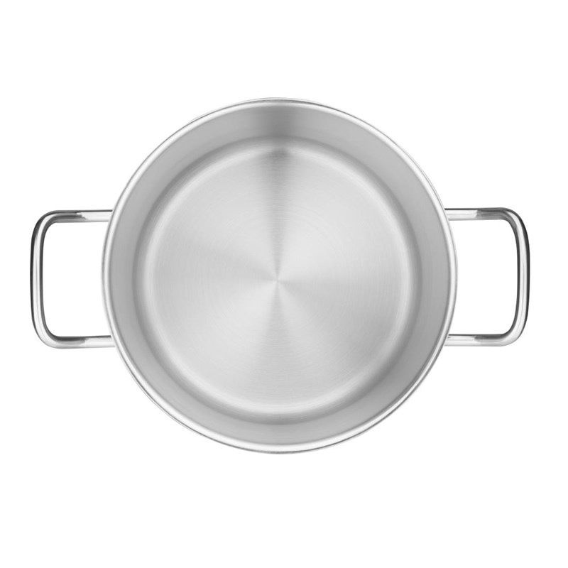 Vogue RVS kookpan hoog model 24cm