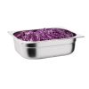 Vogue Contenitore gastronorm in acciaio inox 1/2 GN - 100 mm