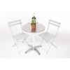 Bolero rustfrit st&aring;l bord rundt 60 cm