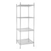 Vogue opbevaringsstativ med 4 hylder 610x610x1830 mm