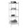 Vogue opbevaringsstativ med 4 hylder 610x610x1830 mm