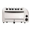 Grille-pain Dualit Vario 6 fentes blanc 60146