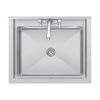 Vogue RVS medium spoeltafel - 750x600x960 mm